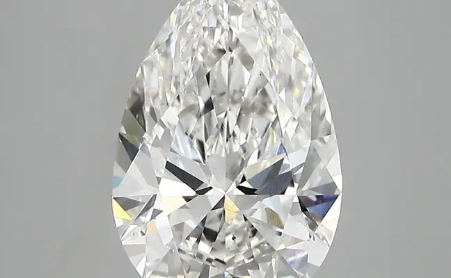3.05ct G VS2 Pear (GIA)