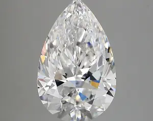 3.03ct D VVS2 Pear (IGI)