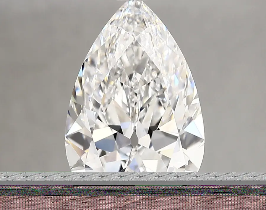 3.02ct D VVS2 Pear (IGI)