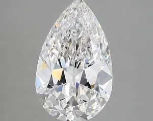 3.02ct D VVS2 Pear (IGI)
