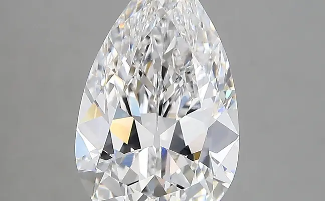 3.02ct D VVS2 Pear (IGI)