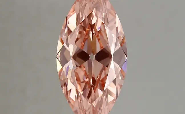 3.02ct FANCY VIVID  PINK VS2 Marquise Old Miner (IGI)