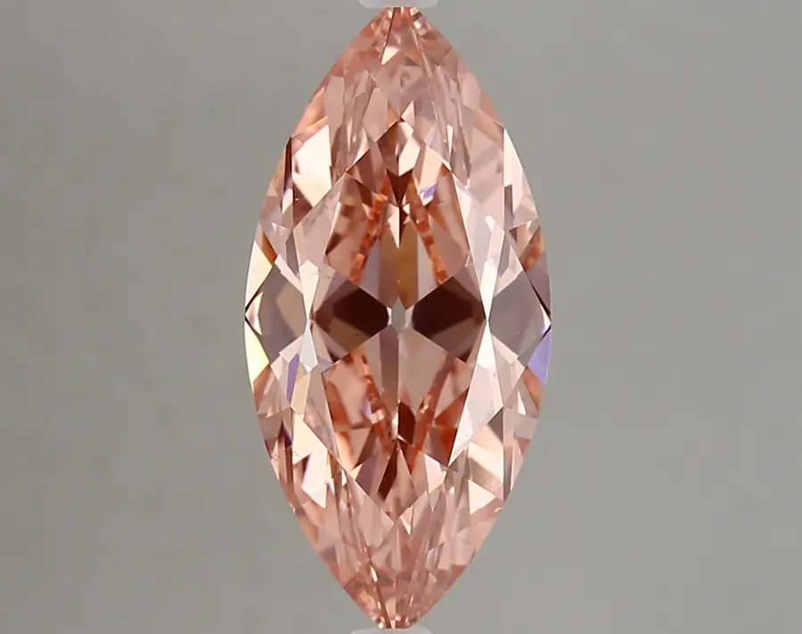 3.02ct FANCY VIVID  PINK VS2 Marquise Old Miner (IGI)
