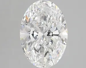 3.01ct F SI1 Oval (GIA)