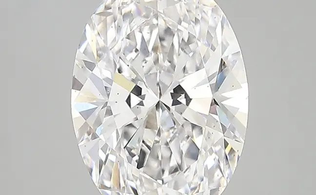 3.01ct E SI1 Oval (GIA)