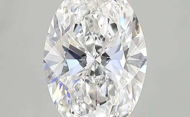 3.01ct E SI1 Oval (GIA)