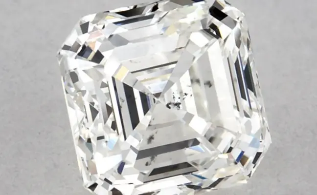 1.07-Carat Asscher Cut Natural Loose Diamond