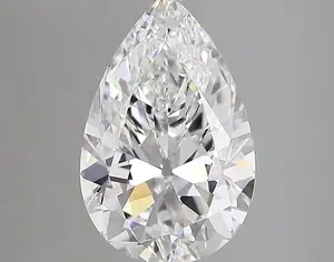 3.01ct D VVS2 Pear (IGI)
