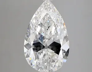 3.01ct D VVS1 Pear (IGI)