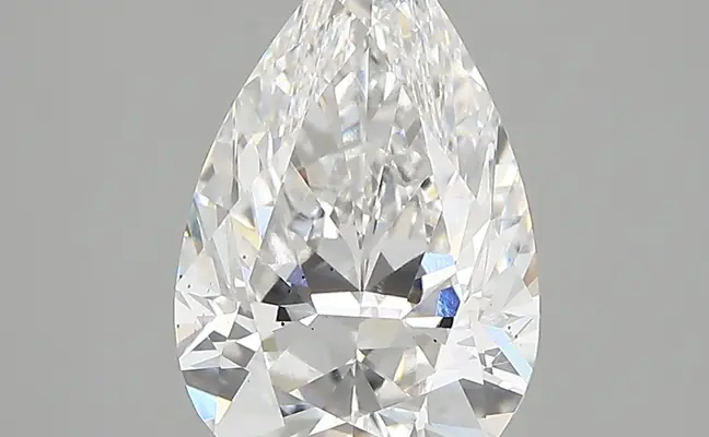 3.01ct D SI1 Pear (IGI)