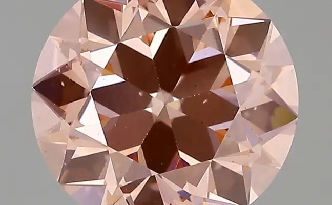 3.01ct FANCY VIVID  PINK VS1 Euro Cut (IGI)