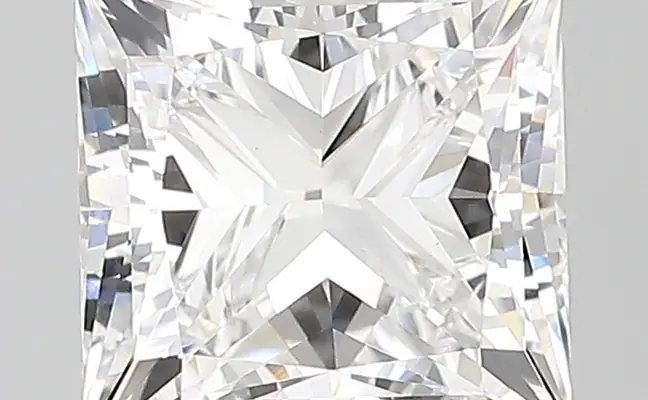 2.98ct D VVS2 Princess (IGI)
