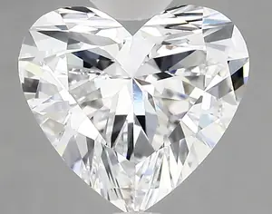 2.98ct D VVS2 Heart (IGI)