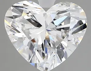2.97ct D VVS2 Heart (IGI)