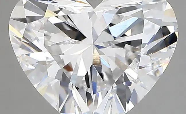 2.97ct D VVS2 Heart (IGI)