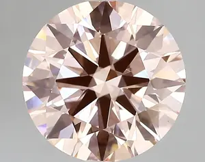 2.97ct FANCY VIVID  PINK VVS2 Round (IGI)