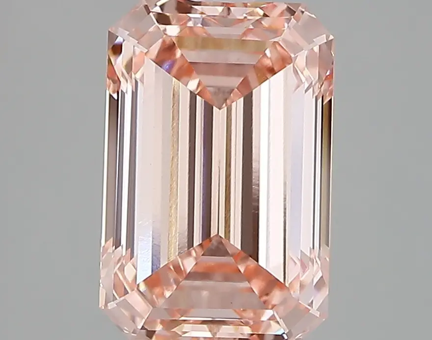 2.97ct FANCY VIVID  PINK VS1 Emerald (IGI)