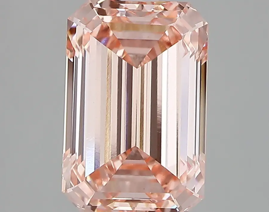 2.97ct FANCY VIVID  PINK VS1 Emerald (IGI)