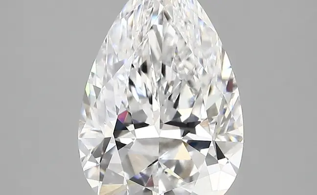 2.92ct D VVS2 Pear (IGI)