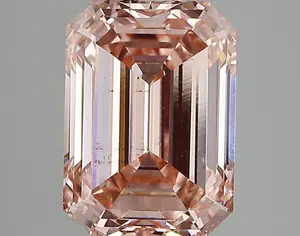 2.90ct FANCY VIVID  PINK VS2 Emerald (IGI)