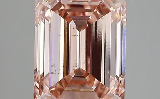 2.90ct FANCY VIVID  PINK VS2 Emerald (IGI)