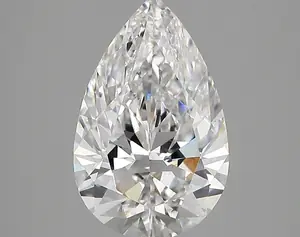 2.86ct D VVS2 Pear (IGI)