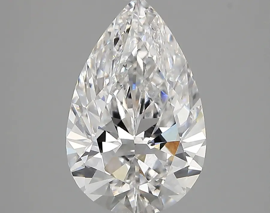 2.86ct D VVS2 Pear (IGI)