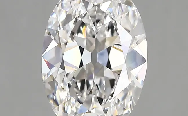 2.85ct D VVS2 Oval Old Miner (IGI)