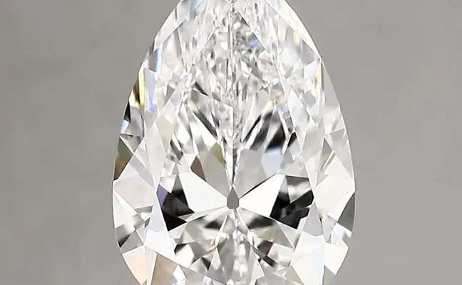 2.84ct D VVS2 Pear (IGI)