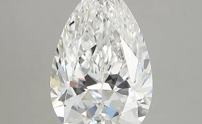 2.84ct D VVS2 Pear (IGI)