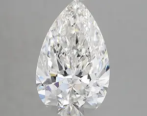 2.83ct F VVS2 Pear (IGI)