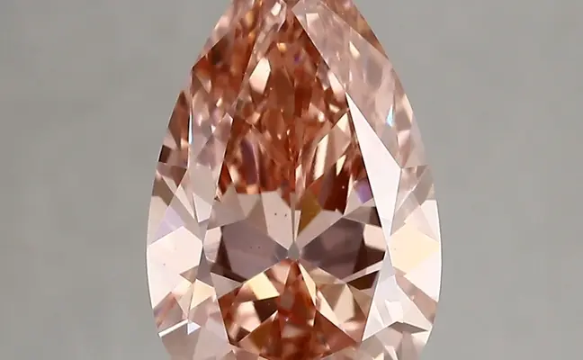 2.80ct FANCY VIVID  PINK VS1 Pear (IGI)