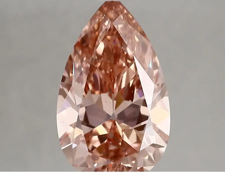2.80ct FANCY VIVID  PINK VS1 Pear (IGI)