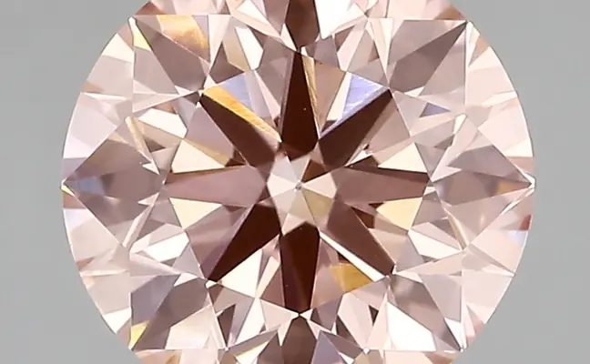 2.80ct FANCY VIVID  PINK VVS2 Round (IGI)