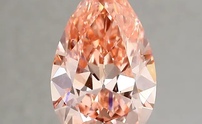 2.78ct FANCY VIVID  PINK VS1 Pear (IGI)
