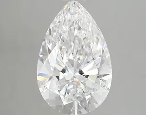 2.77ct D VVS2 Pear (IGI)