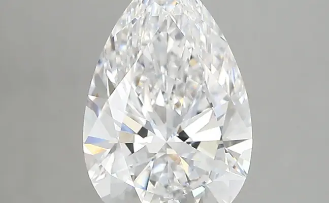 2.77ct D VVS2 Pear (IGI)