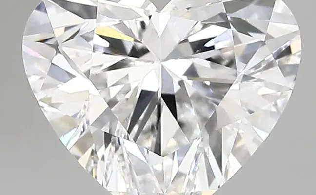 2.76ct D VVS2 Heart (IGI)
