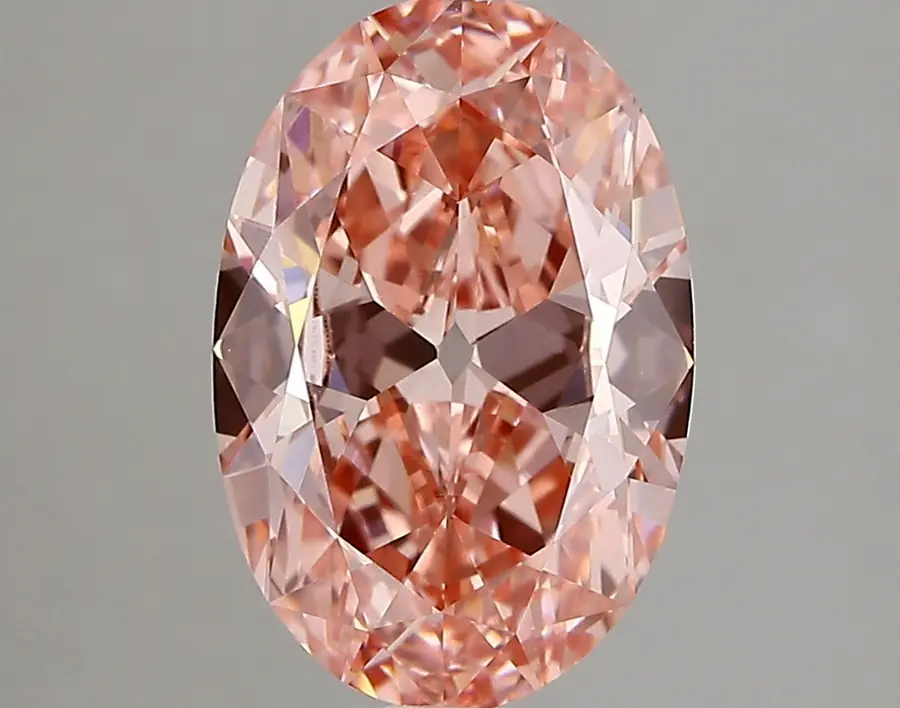 2.75ct FANCY VIVID  PINK VVS2 Oval Old Miner (IGI)
