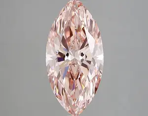 2.74ct FANCY VIVID  PINK VS1 Marquise (IGI)