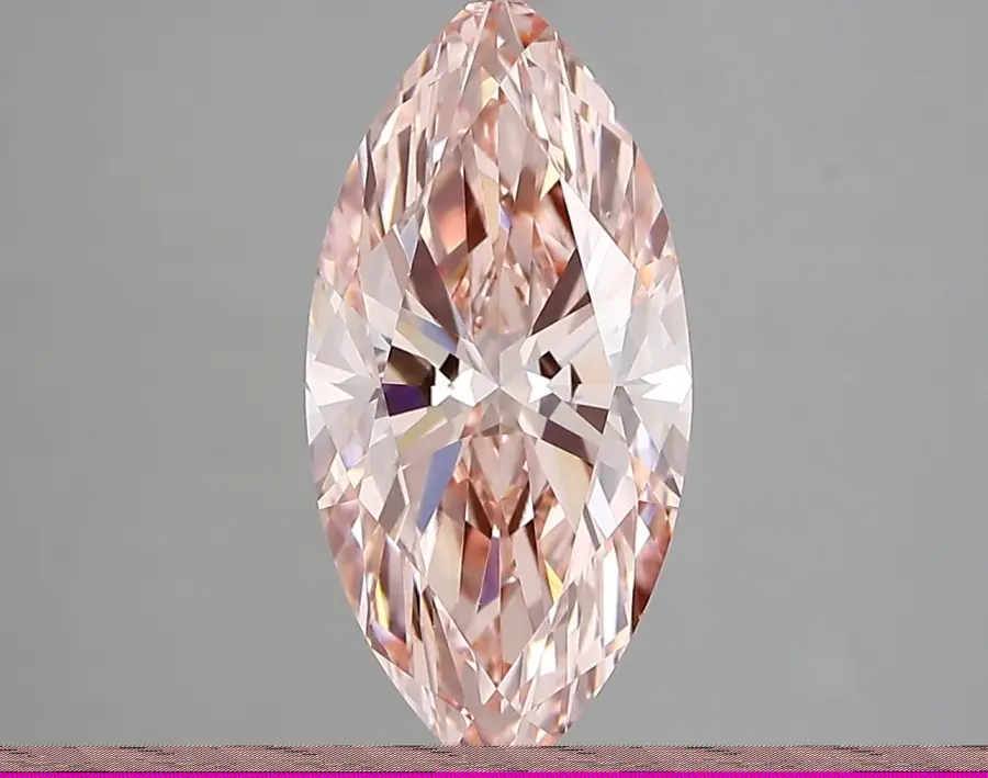 2.74ct FANCY VIVID  PINK VS1 Marquise (IGI)