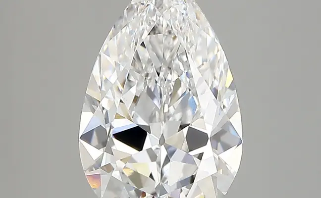 2.73ct D VVS2 Pear (IGI)