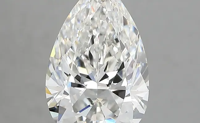 2.72ct F VVS2 Pear (IGI)