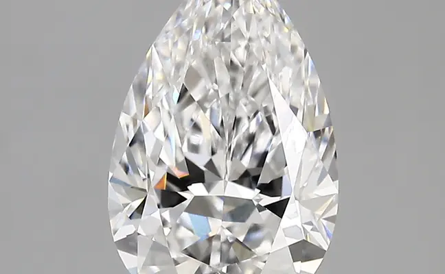 2.72ct D VVS2 Pear (IGI)