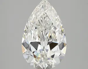 2.71ct F VS1 Pear (IGI)