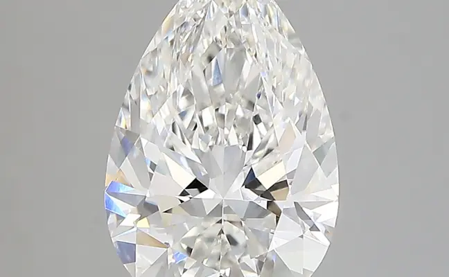 2.71ct F VVS2 Pear (IGI)