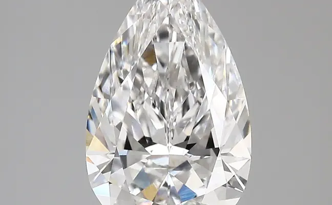 2.71ct D VVS2 Pear (IGI)