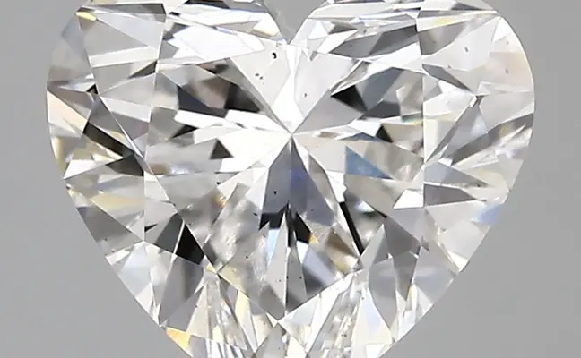 2.71ct F VS2 Heart (IGI)