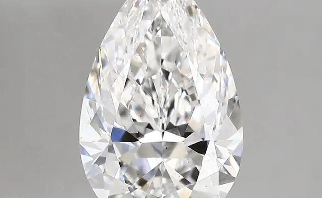 2.70ct E VS2 Pear (IGI)