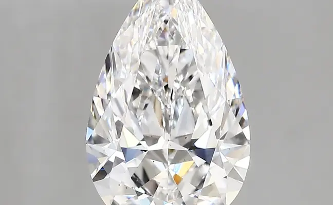 2.70ct E VS2 Pear (IGI)